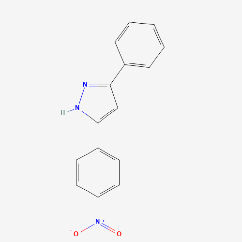 5-(4-nitrophenyl)-3-phenyl-1H-pyrazole (CAS: 63532-66-1) - Related Chemical Product