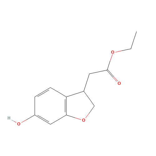 ethyl 2-(6-hydroxy-2,3-dihydro-1-benzofuran-3-yl)acetate (CAS: 652983-15-8) - Related Chemical Product