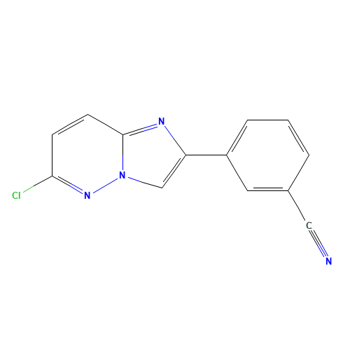 3-(6-chloroimidazo[1,2-b]pyridazin-2-yl)benzonitrile (CAS: 1125406-99-6) - Related Chemical Product