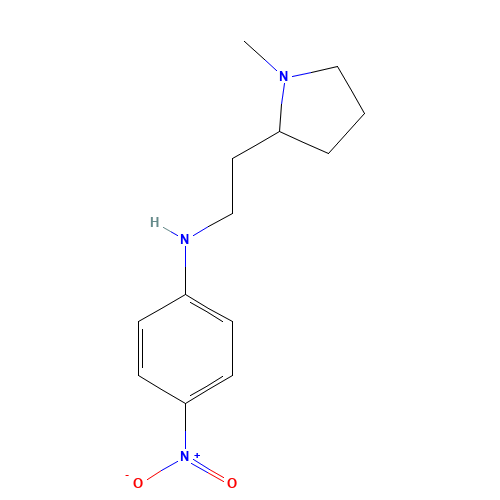 N-[2-(1-methylpyrrolidin-2-yl)ethyl]-4-nitroaniline (CAS: 1395029-86-3) - Related Chemical Product