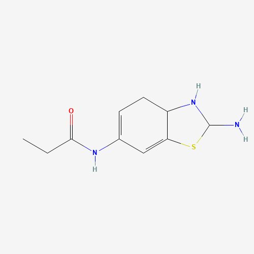 N-(2-amino-2,3,3a,4-tetrahydro-1,3-benzothiazol-6-yl)propanamide (CAS: 1225373-35-2) - Related Chemical Product