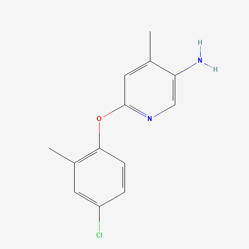 6-(4-chloro-2-methylphenoxy)-4-methylpyridin-3-amine (CAS: 224187-29-5) - Related Chemical Product