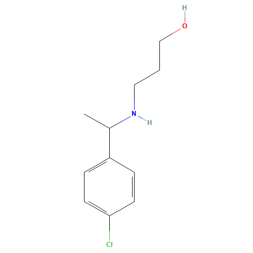 3-[1-(4-chlorophenyl)ethylamino]propan-1-ol (CAS: 161798-70-5) - Related Chemical Product