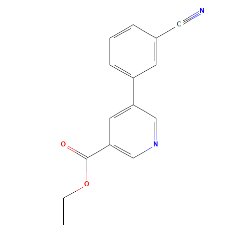 ethyl 5-(3-cyanophenyl)pyridine-3-carboxylate (CAS: 864685-41-6) - Related Chemical Product