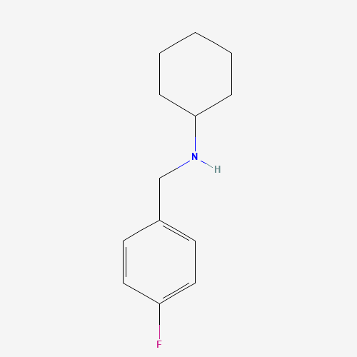 N-[(4-fluorophenyl)methyl]cyclohexanamine (CAS: 356531-67-4) - Related Chemical Product