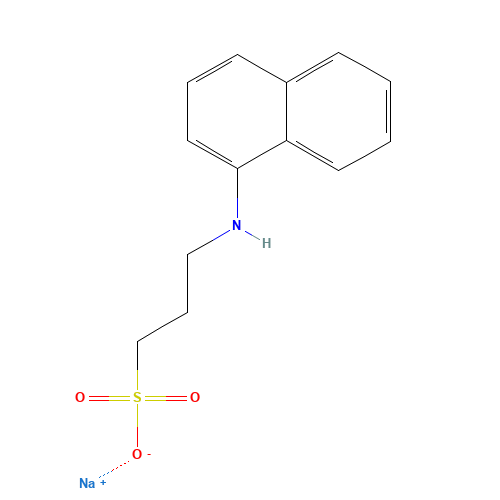 sodium;3-(naphthalen-1-ylamino)propane-1-sulfonate (CAS: 104484-71-1) - Related Chemical Product