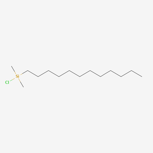 chloro-dodecyl-dimethylsilane (CAS: 66604-31-7) - Chemical Structure and Molecular Formula 