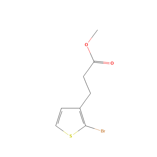 methyl 3-(2-bromothiophen-3-yl)propanoate (CAS: 1419171-81-5) - Related Chemical Product