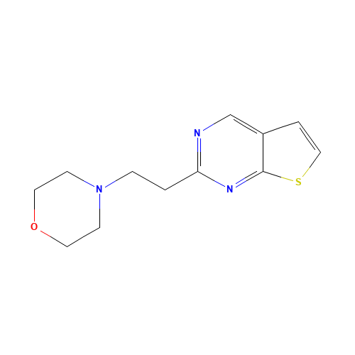 4-(2-thieno[2,3-d]pyrimidin-2-ylethyl)morpholine (CAS: 955087-58-8) - Related Chemical Product