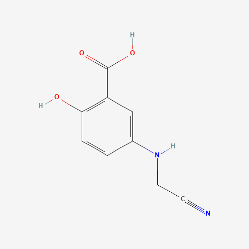 5-(cyanomethylamino)-2-hydroxybenzoic acid (CAS: 53242-69-6) - Related Chemical Product