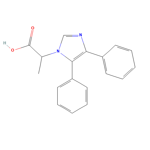 2-(4,5-diphenylimidazol-1-yl)propanoic acid (CAS: 68341-89-9) - Related Chemical Product