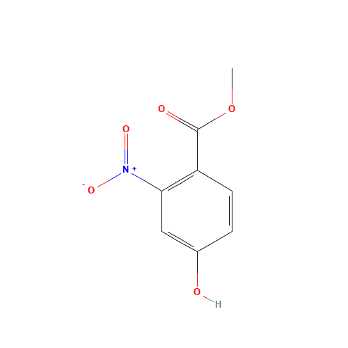 methyl 4-hydroxy-2-nitrobenzoate (CAS: 178758-50-4) - Chemical Structure and Molecular Formula 