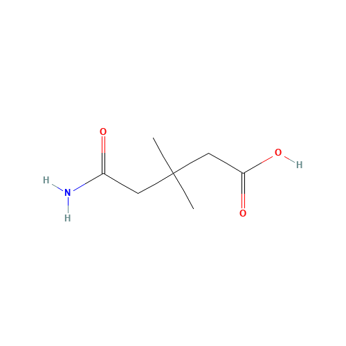 5-amino-3,3-dimethyl-5-oxopentanoic acid (CAS: 92116-87-5) - Related Chemical Product
