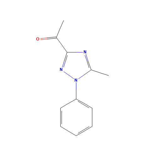 1-(5-methyl-1-phenyl-1,2,4-triazol-3-yl)ethanone (CAS: 92289-44-6) - Related Chemical Product