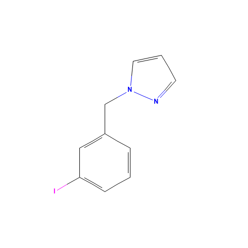 1-[(3-iodophenyl)methyl]pyrazole (CAS: 884507-56-6) - Related Chemical Product