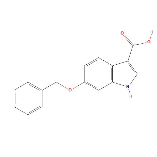 6-phenylmethoxy-1H-indole-3-carboxylic acid (CAS: 24370-74-9) - Related Chemical Product