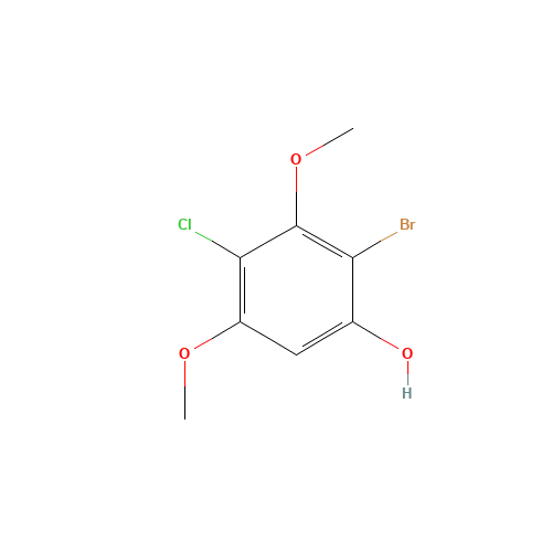 2-bromo-4-chloro-3,5-dimethoxyphenol (CAS: 38730-44-8) - Related Chemical Product