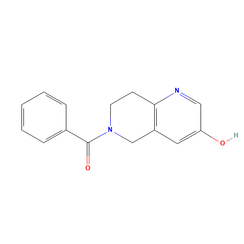 (3-hydroxy-7,8-dihydro-5H-1,6-naphthyridin-6-yl)-phenylmethanone (CAS: 625099-26-5) - Related Chemical Product