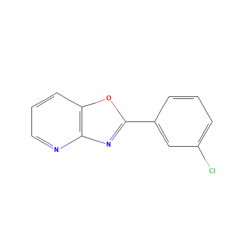 2-(3-chlorophenyl)-[1,3]oxazolo[4,5-b]pyridine (CAS: 52333-56-9) - Related Chemical Product