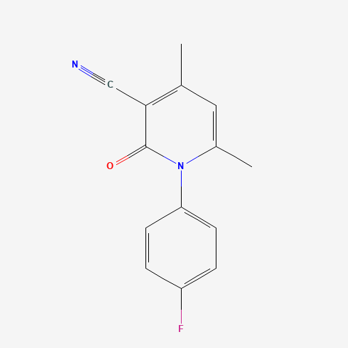 1-(4-fluorophenyl)-4,6-dimethyl-2-oxopyridine-3-carbonitrile (CAS: 24522-49-4) - Related Chemical Product
