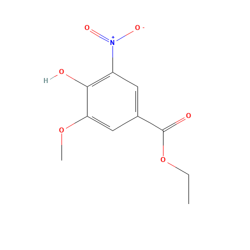 ethyl 4-hydroxy-3-methoxy-5-nitrobenzoate (CAS: 64095-07-4) - Related Chemical Product