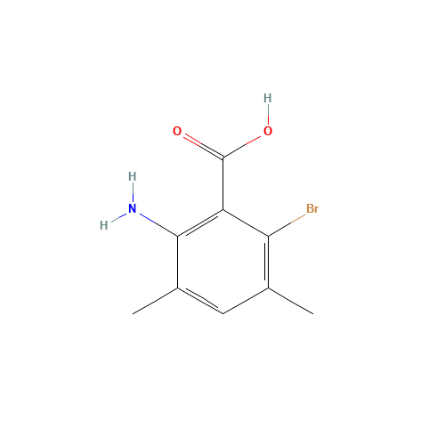 2-amino-6-bromo-3,5-dimethylbenzoic acid (CAS: 1603580-85-3) - Related Chemical Product