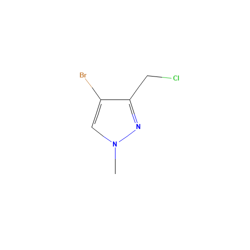4-bromo-3-(chloromethyl)-1-methylpyrazole (CAS: 915707-66-3) - Related Chemical Product