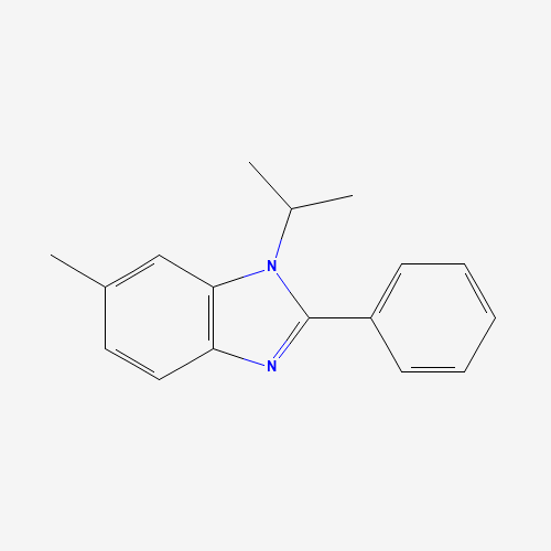 6-methyl-2-phenyl-1-propan-2-ylbenzimidazole (CAS: 1217102-29-8) - Related Chemical Product