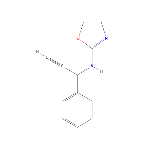 N-(1-phenylprop-2-ynyl)-4,5-dihydro-1,3-oxazol-2-amine (CAS: 1192966-46-3) - Related Chemical Product