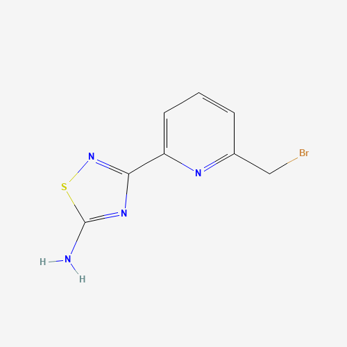 3-[6-(bromomethyl)pyridin-2-yl]-1,2,4-thiadiazol-5-amine (CAS: 1179360-61-2) - Related Chemical Product