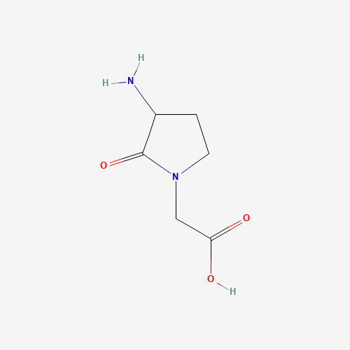 2-(3-amino-2-oxopyrrolidin-1-yl)acetic acid (CAS: 77591-07-2) - Related Chemical Product