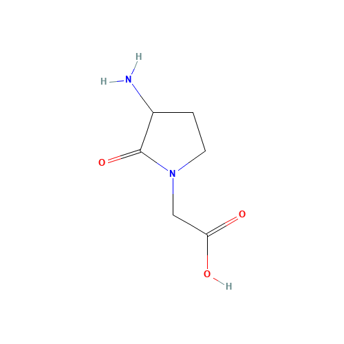 2-(3-amino-2-oxopyrrolidin-1-yl)acetic acid (CAS: 77591-07-2) - Related Chemical Product