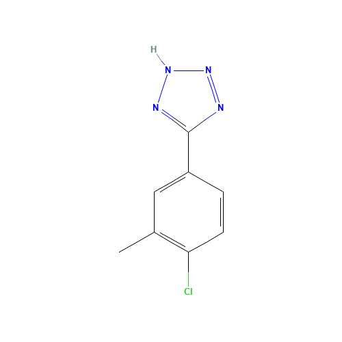 5-(4-chloro-3-methylphenyl)-2H-tetrazole (CAS: 885278-43-3) - Related Chemical Product