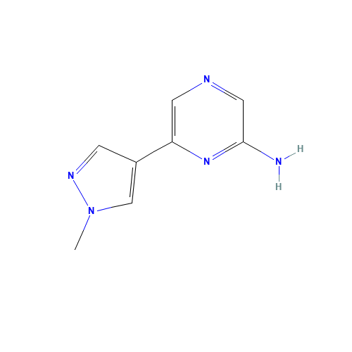 6-(1-methylpyrazol-4-yl)pyrazin-2-amine (CAS: 1454654-39-7) - Related Chemical Product