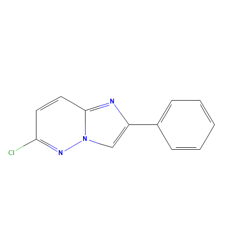 6-chloro-2-phenylimidazo[1,2-b]pyridazine (CAS: 1844-53-7) - Related Chemical Product