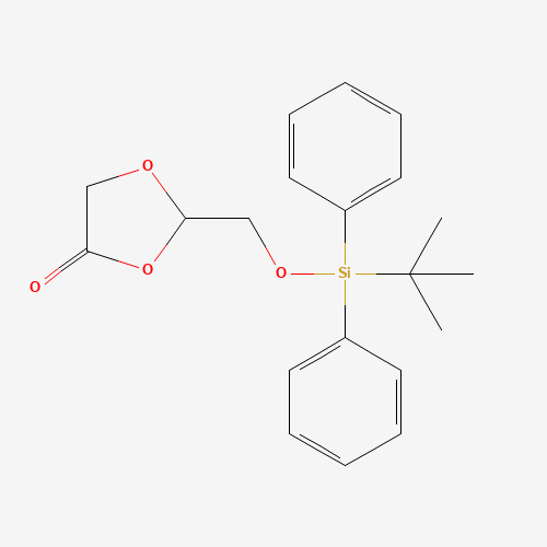 2-[[tert-butyl(diphenyl)silyl]oxymethyl]-1,3-dioxolan-4-one (CAS: 145397-22-4) - Related Chemical Product