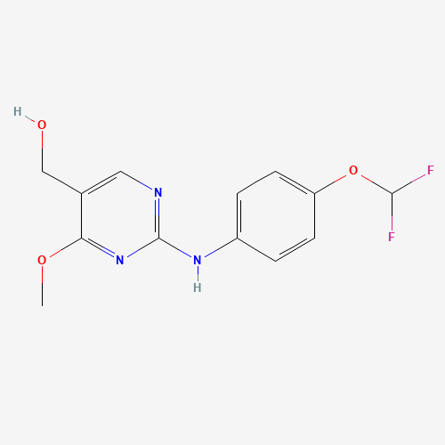 [2-[4-(difluoromethoxy)anilino]-4-methoxypyrimidin-5-yl]methanol (CAS: 1428558-33-1) - Related Chemical Product