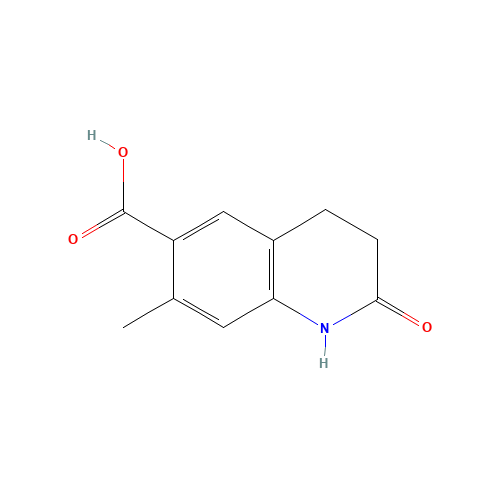 7-methyl-2-oxo-3,4-dihydro-1H-quinoline-6-carboxylic acid (CAS: 117030-59-8) - Related Chemical Product