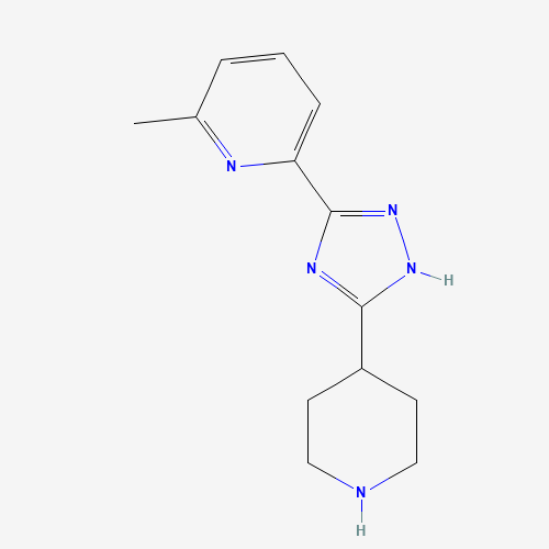 2-methyl-6-(5-piperidin-4-yl-1H-1,2,4-triazol-3-yl)pyridine (CAS: 1116117-16-8) - Related Chemical Product
