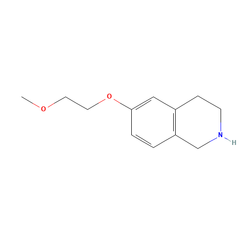 6-(2-methoxyethoxy)-1,2,3,4-tetrahydroisoquinoline (CAS: 926926-67-2) - Related Chemical Product