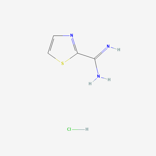 1,3-thiazole-2-carboximidamide;hydrochloride (CAS: 247037-82-7) - Related Chemical Product