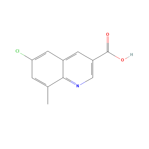 6-chloro-8-methylquinoline-3-carboxylic acid (CAS: 948289-56-3) - Related Chemical Product