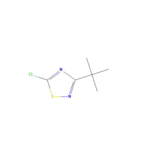 3-tert-butyl-5-chloro-1,2,4-thiadiazole (CAS: 57370-16-8) - Related Chemical Product