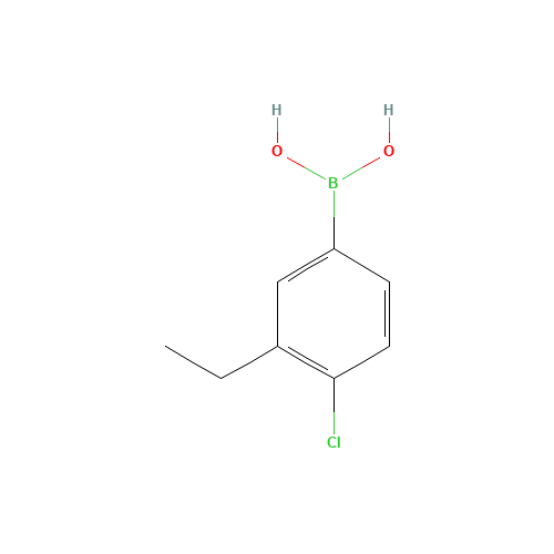 (4-chloro-3-ethylphenyl)boronic acid (CAS: 918810-94-3) - Related Chemical Product