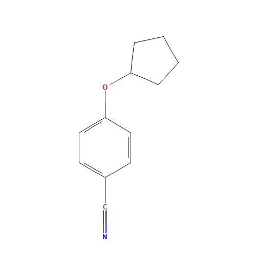 4-cyclopentyloxybenzonitrile (CAS: 205752-38-1) - Related Chemical Product