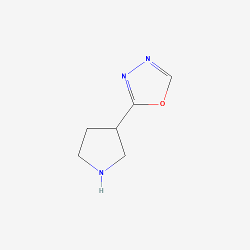 2-pyrrolidin-3-yl-1,3,4-oxadiazole (CAS: 1225218-54-1) - Related Chemical Product