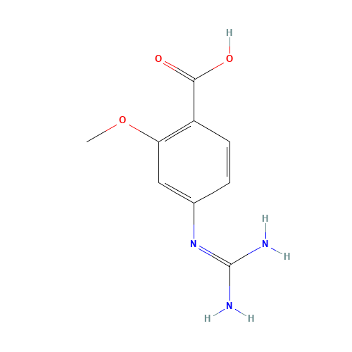4-(diaminomethylideneamino)-2-methoxybenzoic acid (CAS: 173731-96-9) - Related Chemical Product