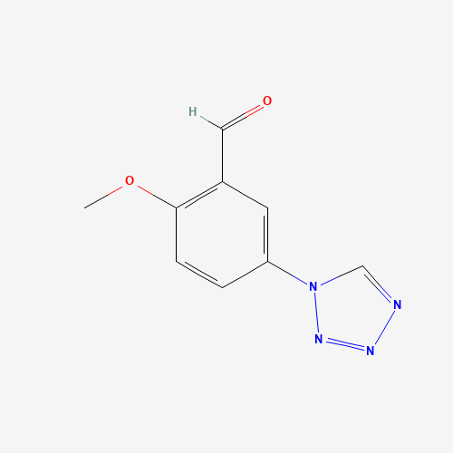 2-methoxy-5-(tetrazol-1-yl)benzaldehyde (CAS: 168267-02-5) - Related Chemical Product