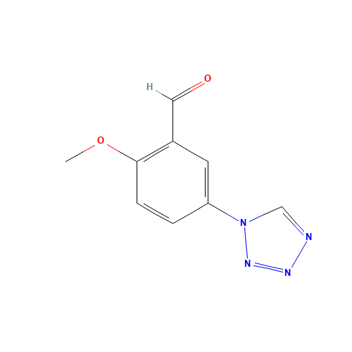 2-methoxy-5-(tetrazol-1-yl)benzaldehyde (CAS: 168267-02-5) - Related Chemical Product