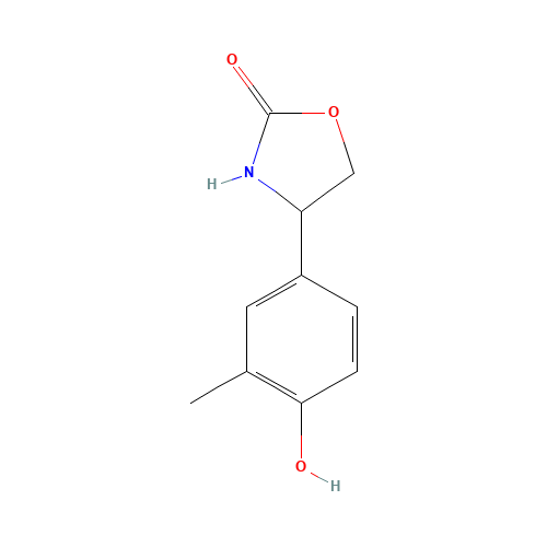 4-(4-hydroxy-3-methylphenyl)-1,3-oxazolidin-2-one (CAS: 1147391-49-8) - Related Chemical Product